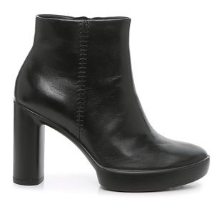 NEW Ecco Size US 8 8.5 EUR 39 BLACK Shape Sculpted Motion 75 Platform Boot